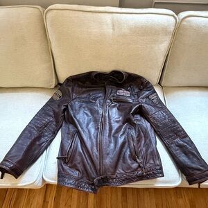 Men's Brown Leather Jacket
